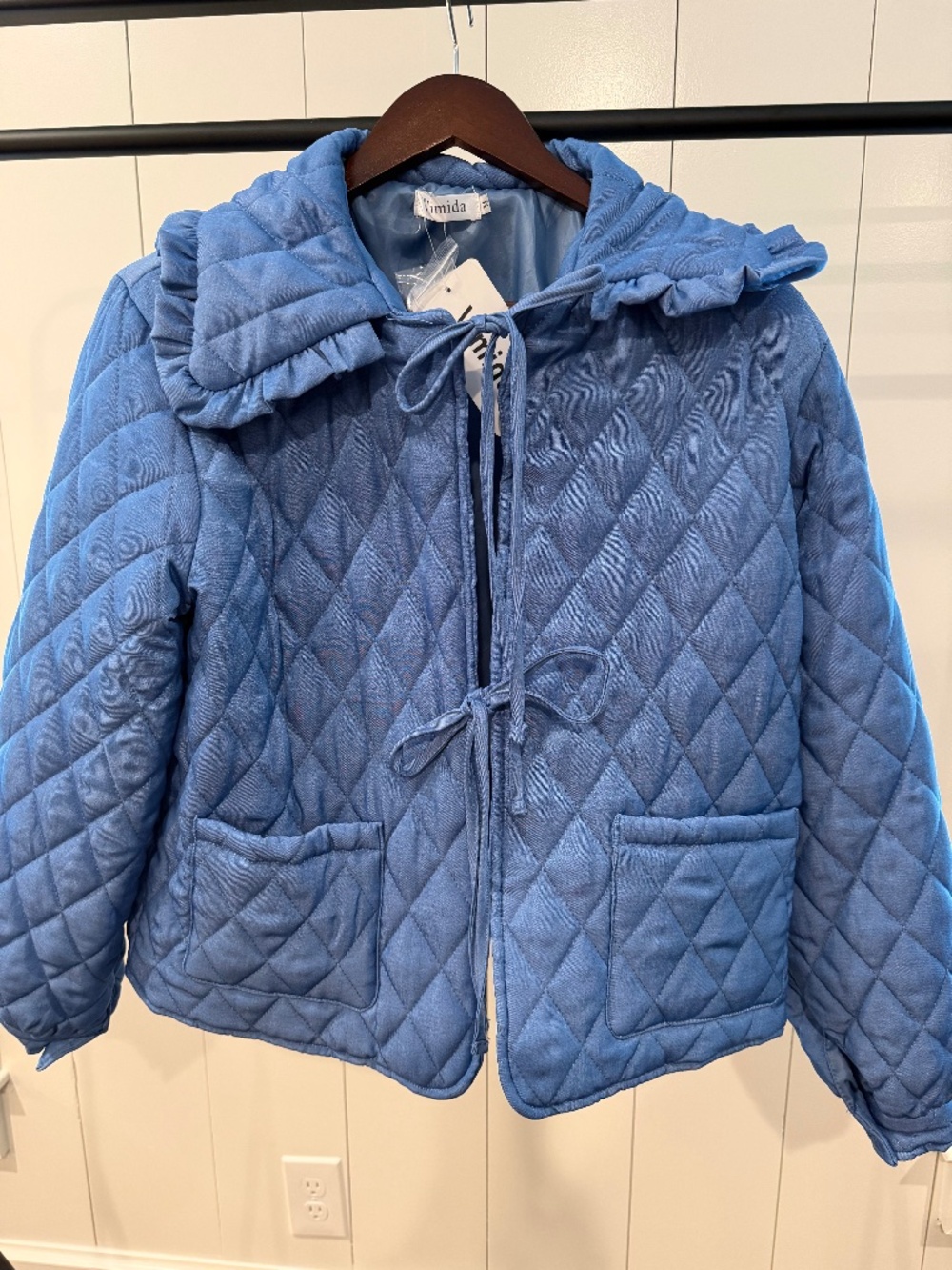 Chambray Quilted Jacket